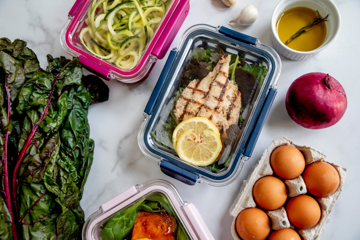Meal planning and preparation for muscle gain